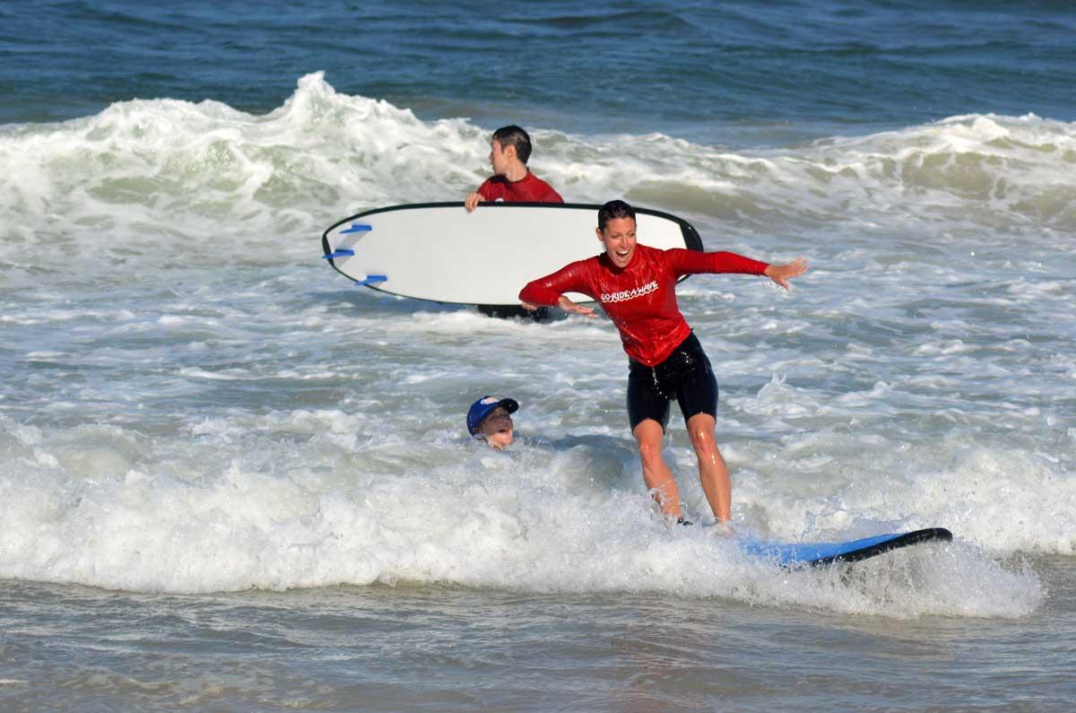 first surf lesson in jacksonville florida