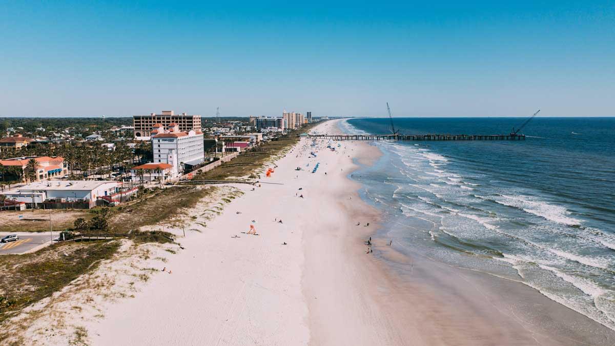 jacksonville beach is the best surf spot in miami