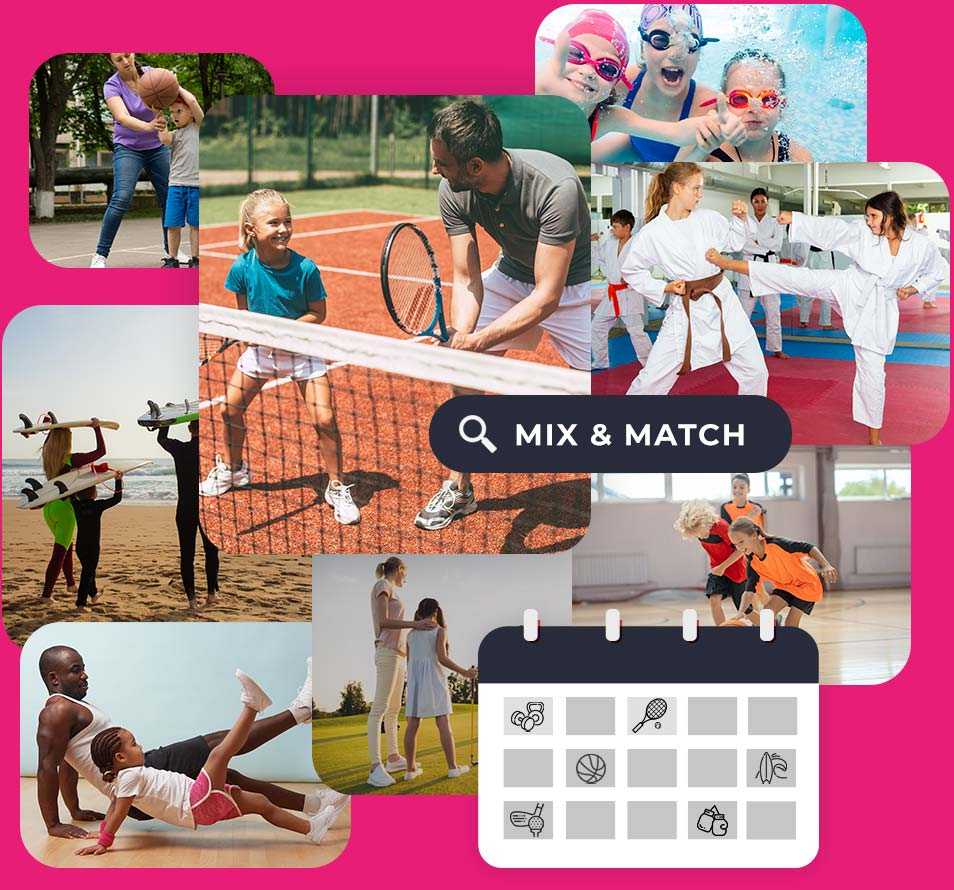 Mix and Match fitness classes